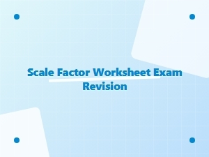 Mastering Scale Factor Revision Worksheets