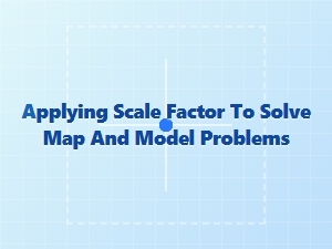 Applying a Scale Factor to Solve Map and Model Problems